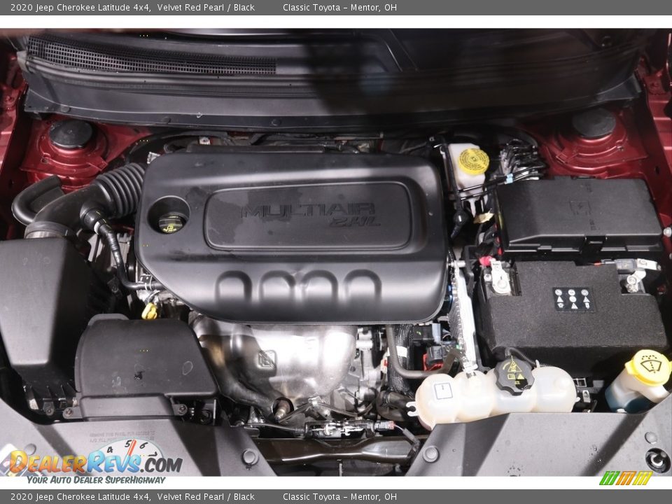 2020 Jeep Cherokee Latitude 4x4 Velvet Red Pearl / Black Photo #20