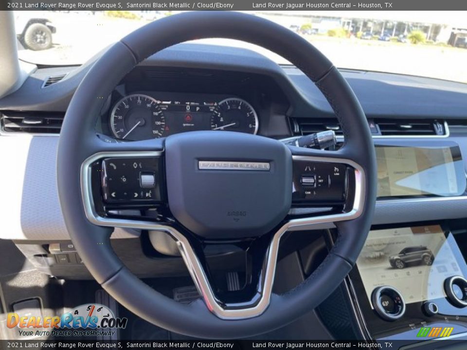 2021 Land Rover Range Rover Evoque S Steering Wheel Photo #17