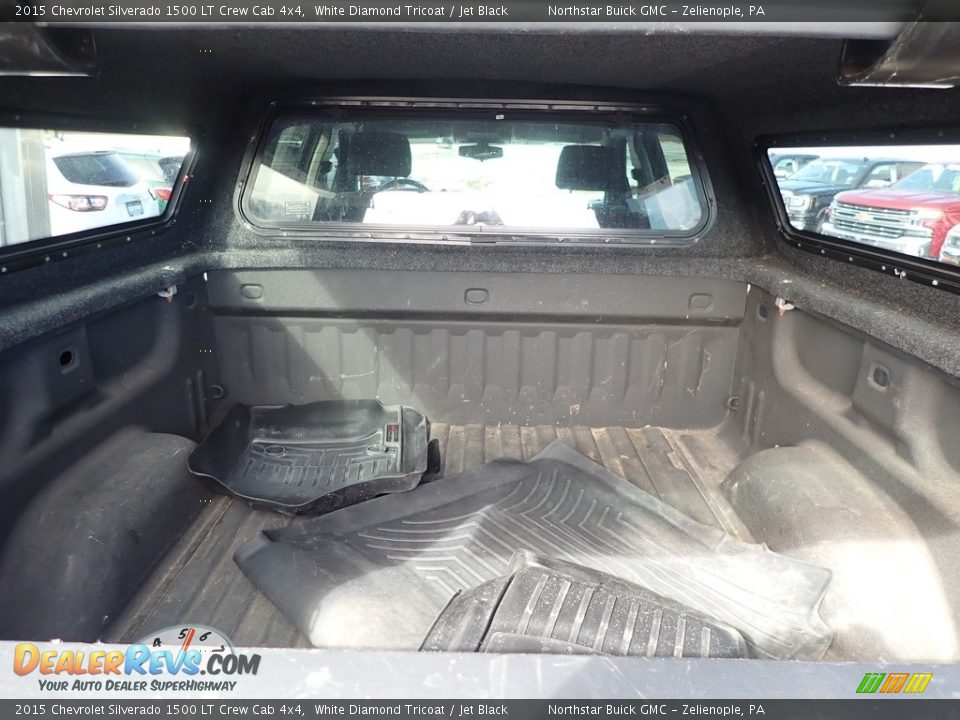 2015 Chevrolet Silverado 1500 LT Crew Cab 4x4 White Diamond Tricoat / Jet Black Photo #10