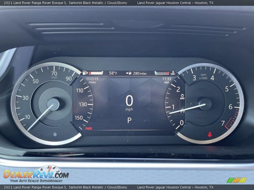 2021 Land Rover Range Rover Evoque S Gauges Photo #18