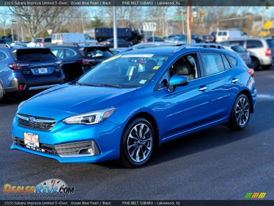 2020 Subaru Impreza Limited 5-Door Ocean Blue Pearl / Black Photo #15