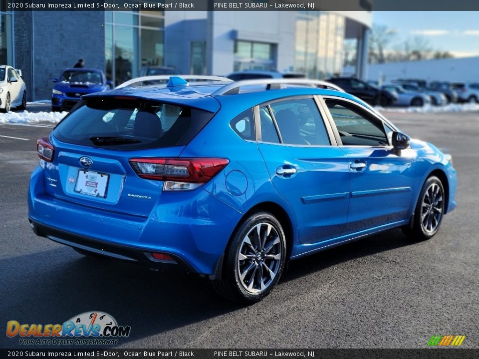 2020 Subaru Impreza Limited 5-Door Ocean Blue Pearl / Black Photo #20