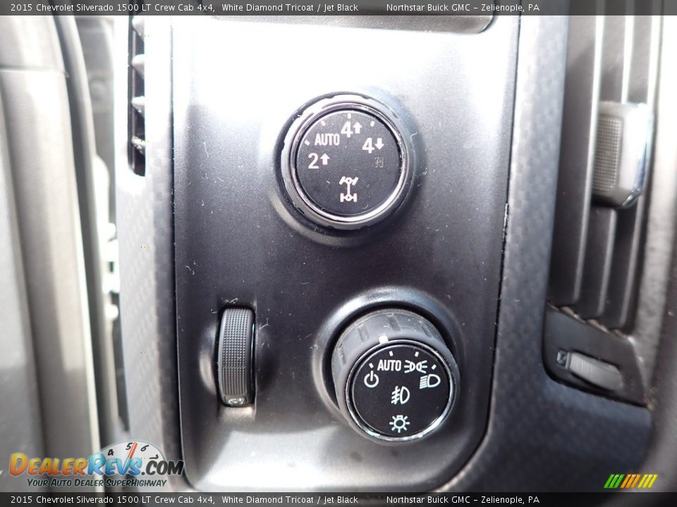 2015 Chevrolet Silverado 1500 LT Crew Cab 4x4 White Diamond Tricoat / Jet Black Photo #20
