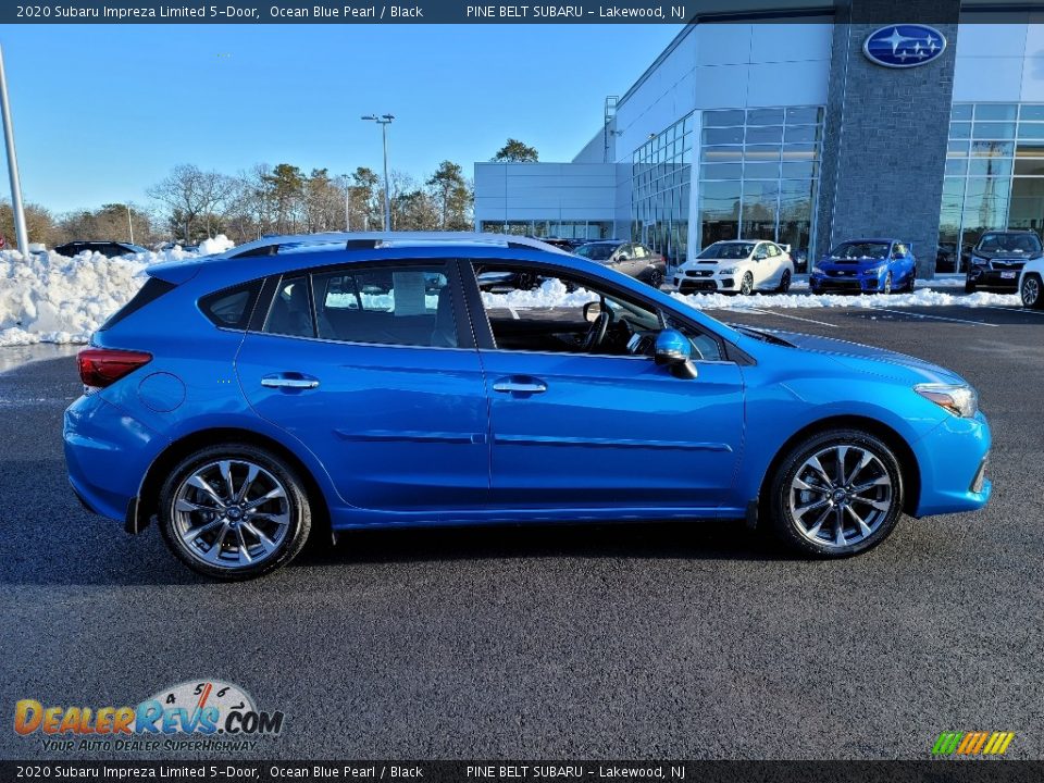 2020 Subaru Impreza Limited 5-Door Ocean Blue Pearl / Black Photo #21