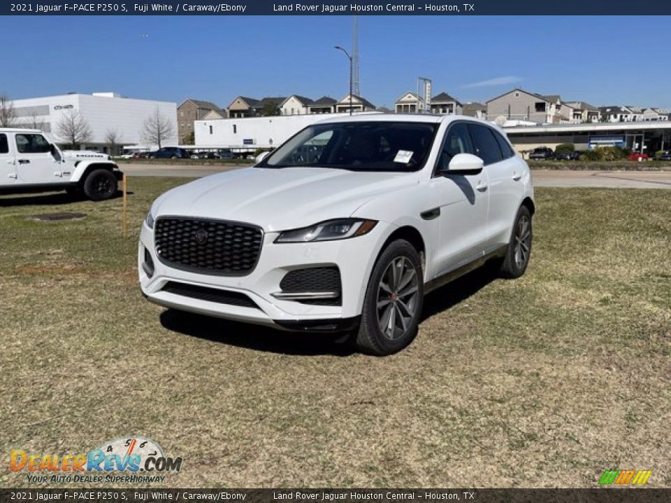 2021 Jaguar F-PACE P250 S Fuji White / Caraway/Ebony Photo #1