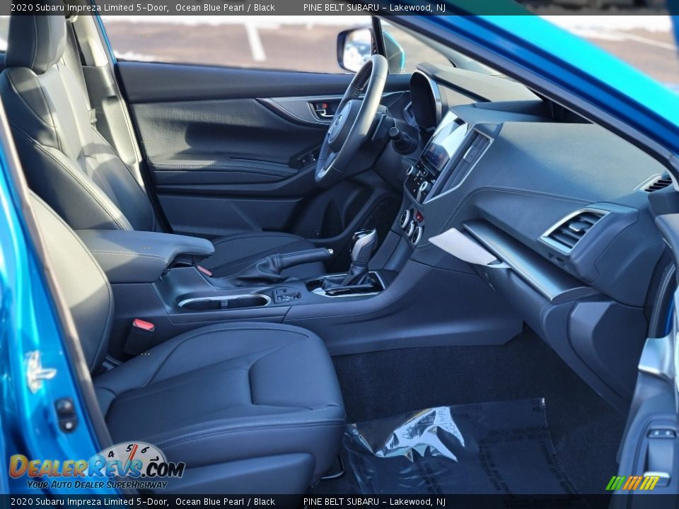 2020 Subaru Impreza Limited 5-Door Ocean Blue Pearl / Black Photo #25