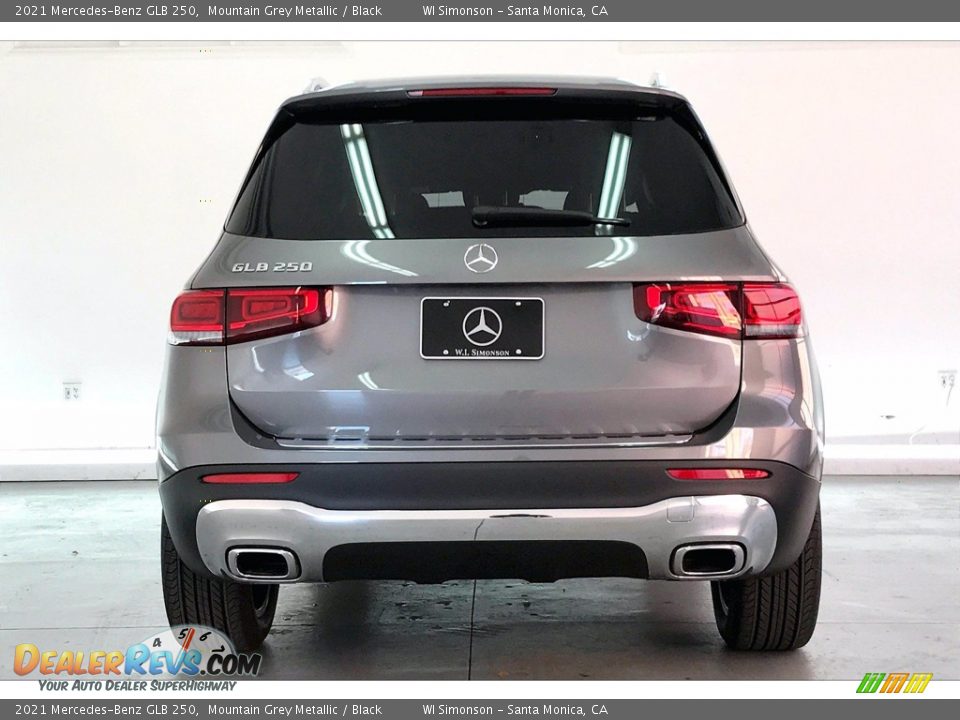 2021 Mercedes-Benz GLB 250 Mountain Grey Metallic / Black Photo #3