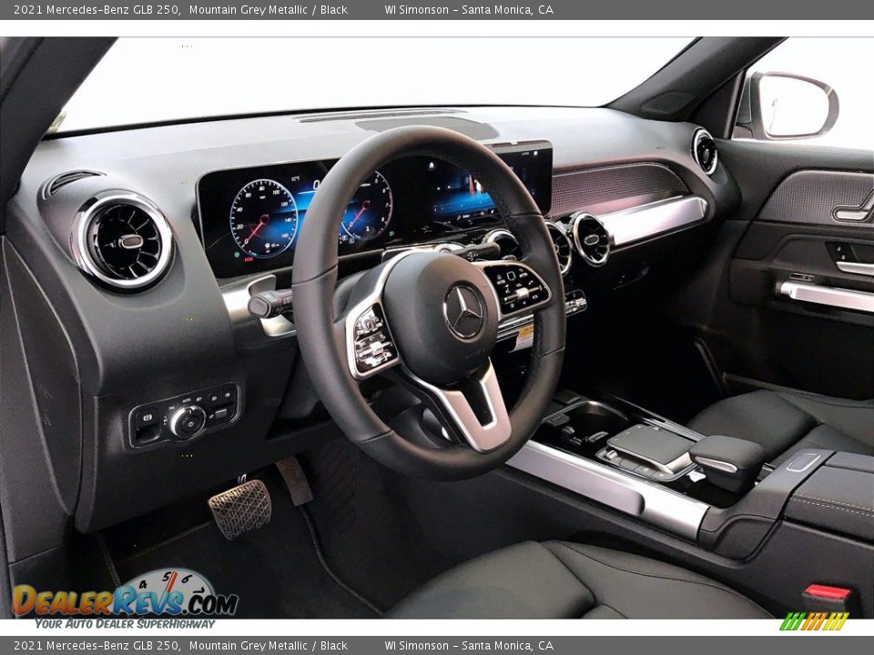 2021 Mercedes-Benz GLB 250 Mountain Grey Metallic / Black Photo #4