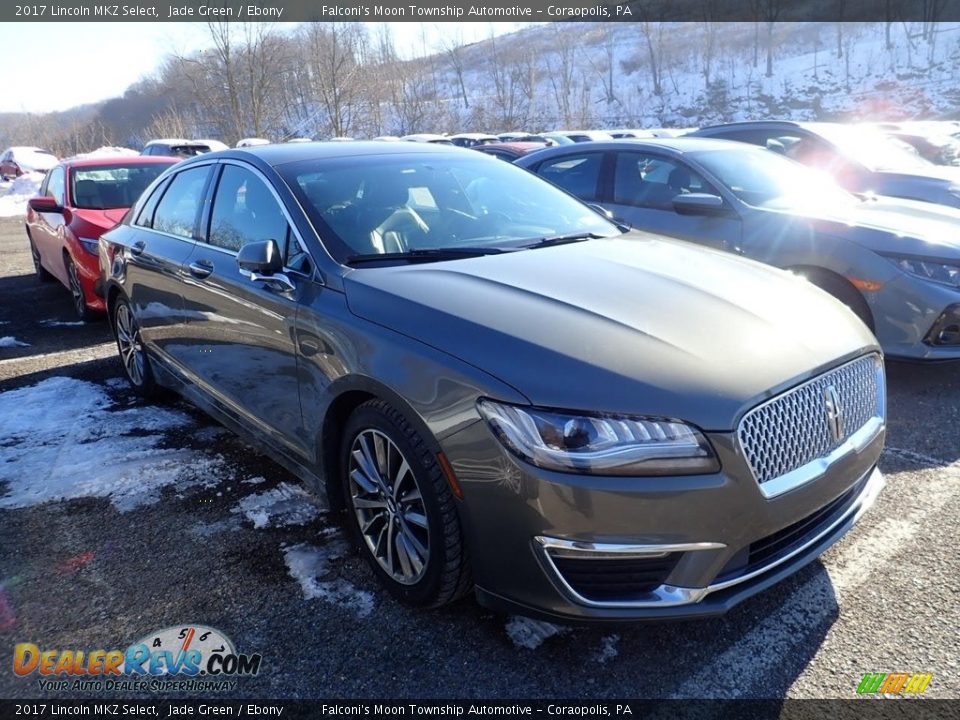 2017 Lincoln MKZ Select Jade Green / Ebony Photo #4