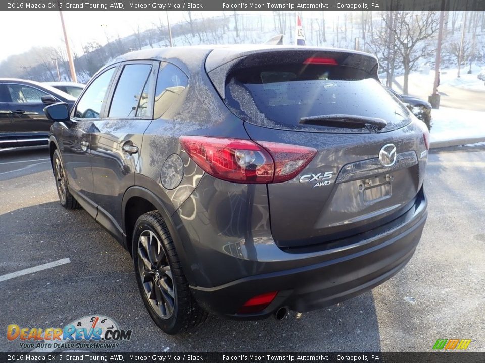 2016 Mazda CX-5 Grand Touring AWD Meteor Gray Mica / Black Photo #5