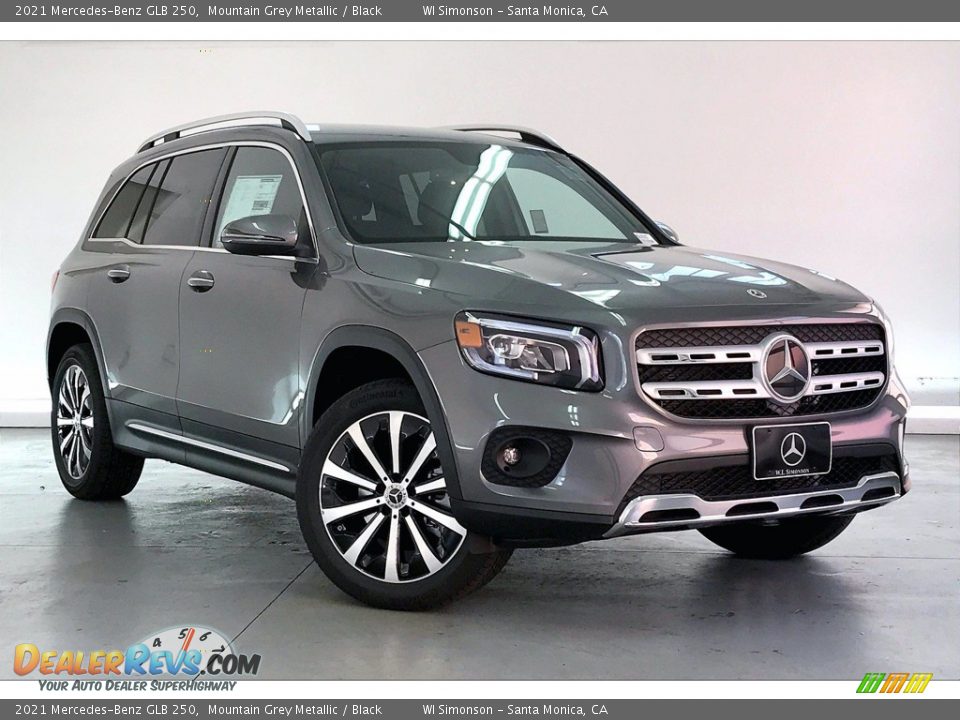 2021 Mercedes-Benz GLB 250 Mountain Grey Metallic / Black Photo #12