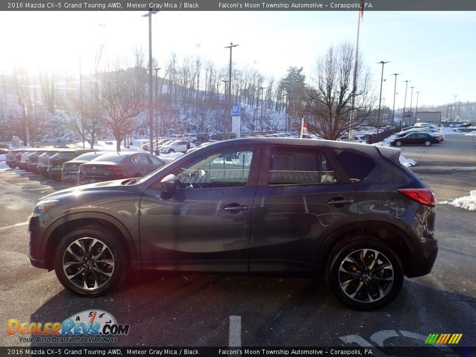 2016 Mazda CX-5 Grand Touring AWD Meteor Gray Mica / Black Photo #6