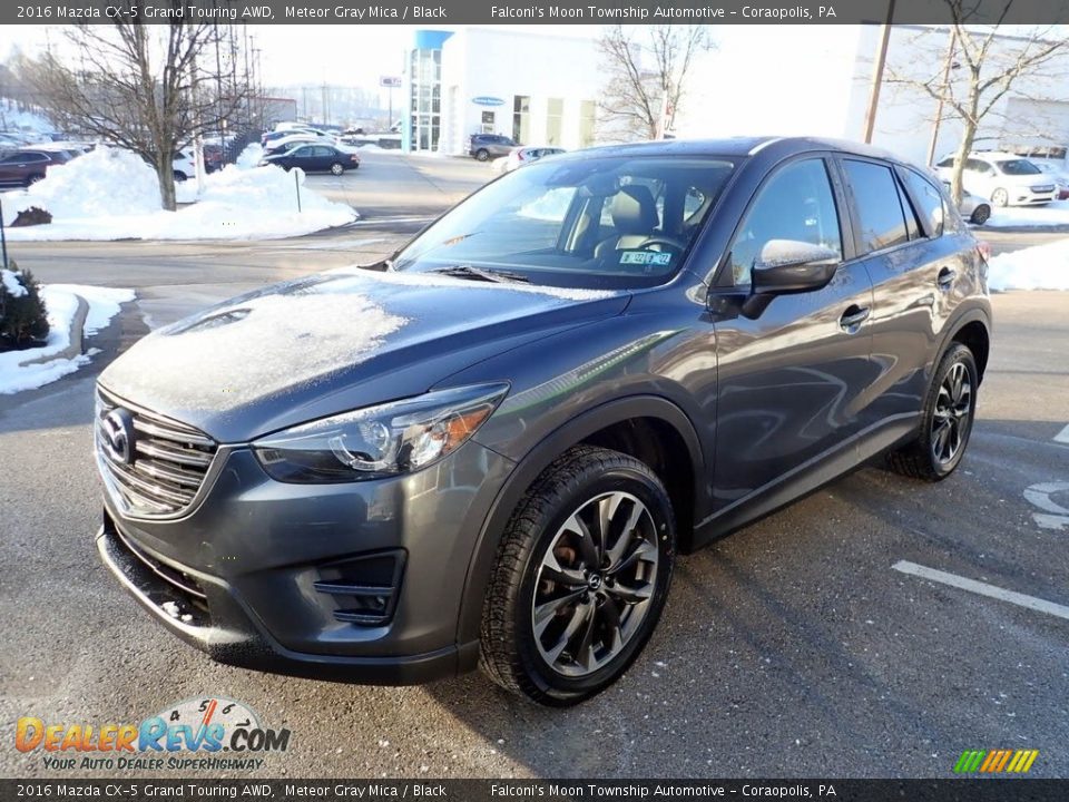 2016 Mazda CX-5 Grand Touring AWD Meteor Gray Mica / Black Photo #7