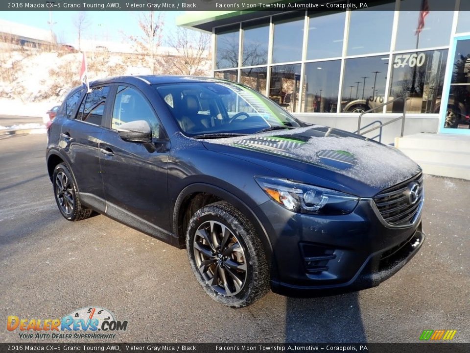 2016 Mazda CX-5 Grand Touring AWD Meteor Gray Mica / Black Photo #9