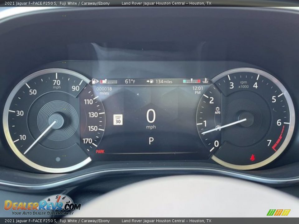 2021 Jaguar F-PACE P250 S Gauges Photo #20