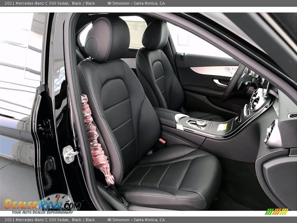 2021 Mercedes-Benz C 300 Sedan Black / Black Photo #5