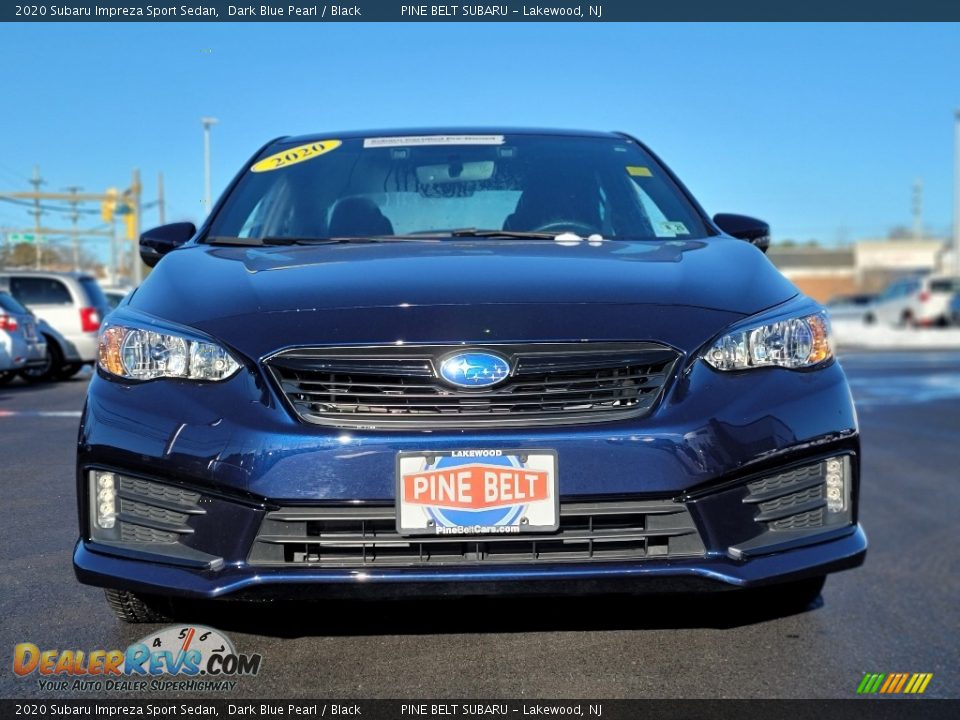 2020 Subaru Impreza Sport Sedan Dark Blue Pearl / Black Photo #13