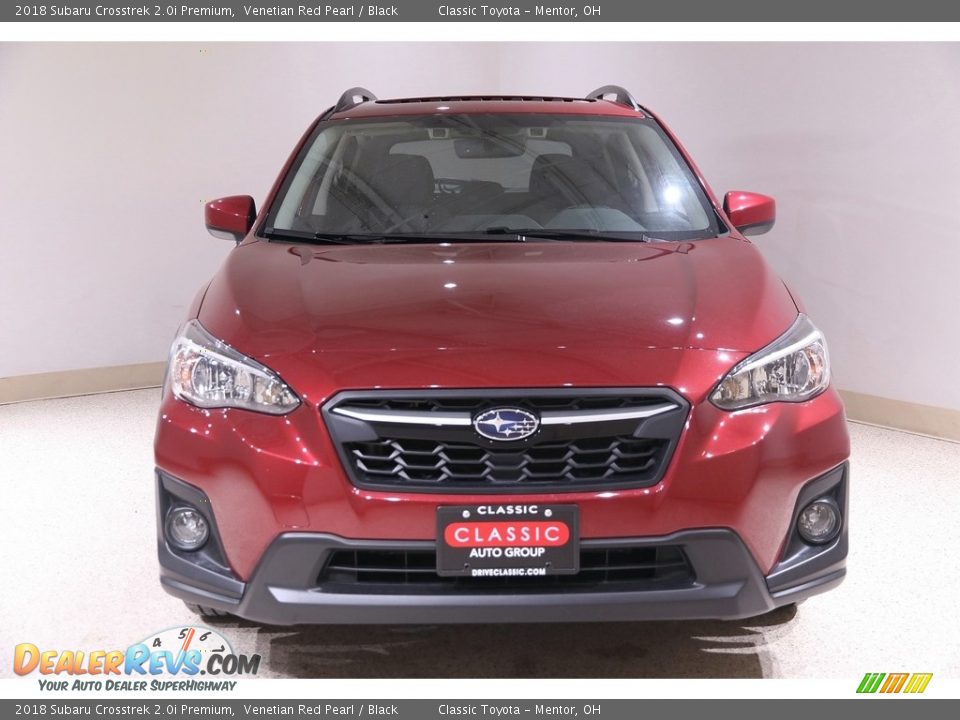 2018 Subaru Crosstrek 2.0i Premium Venetian Red Pearl / Black Photo #2