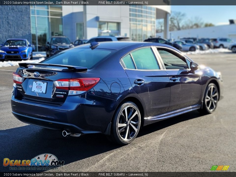 2020 Subaru Impreza Sport Sedan Dark Blue Pearl / Black Photo #20