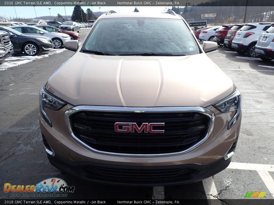 2018 GMC Terrain SLE AWD Coppertino Metallic / ­Jet Black Photo #3