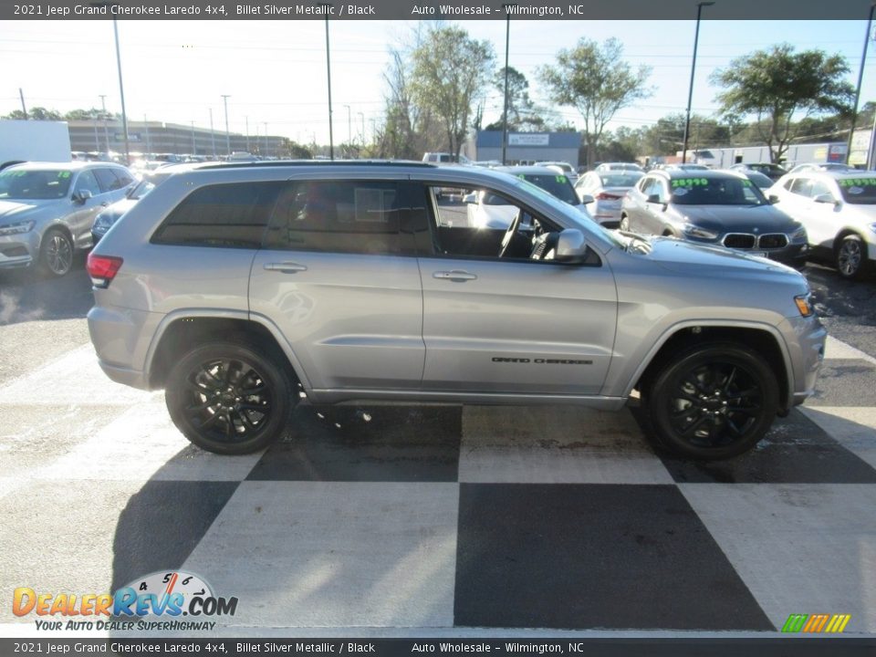 2021 Jeep Grand Cherokee Laredo 4x4 Billet Silver Metallic / Black Photo #3