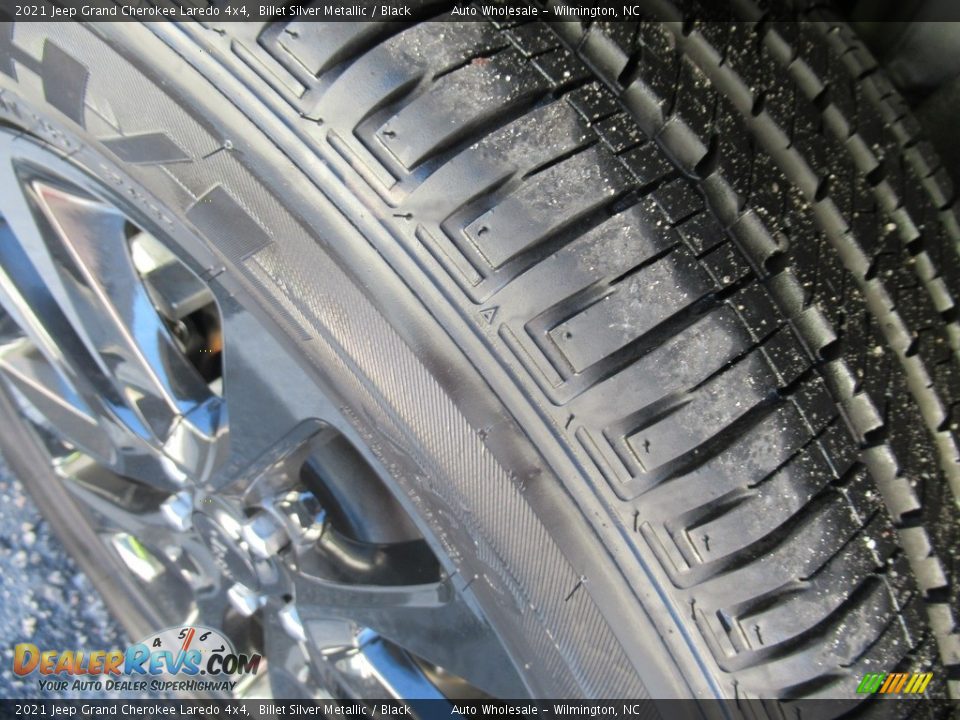 2021 Jeep Grand Cherokee Laredo 4x4 Billet Silver Metallic / Black Photo #8