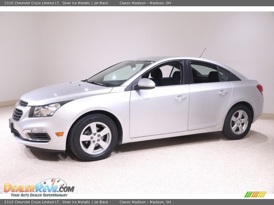2016 Chevrolet Cruze Limited LT Silver Ice Metallic / Jet Black Photo #3