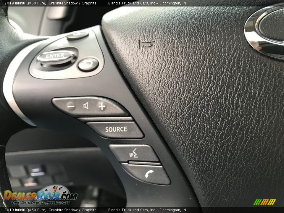 2019 Infiniti QX60 Pure Steering Wheel Photo #17