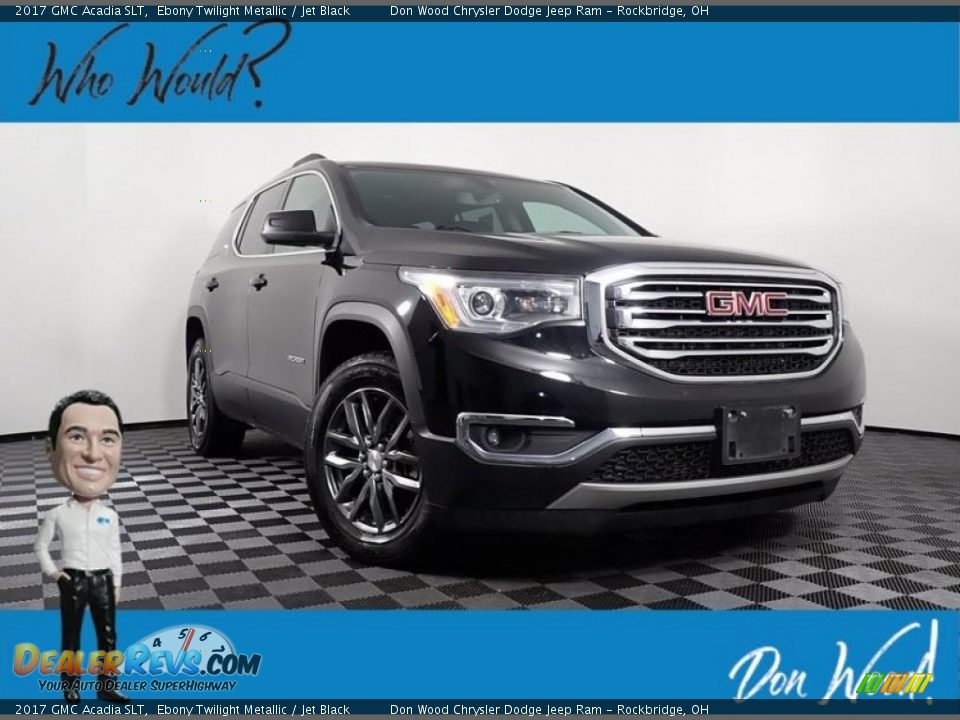 2017 GMC Acadia SLT Ebony Twilight Metallic / Jet Black Photo #1