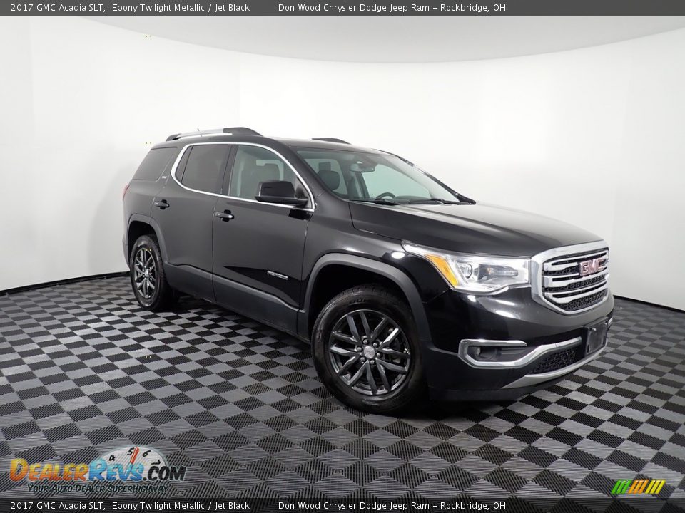 2017 GMC Acadia SLT Ebony Twilight Metallic / Jet Black Photo #5