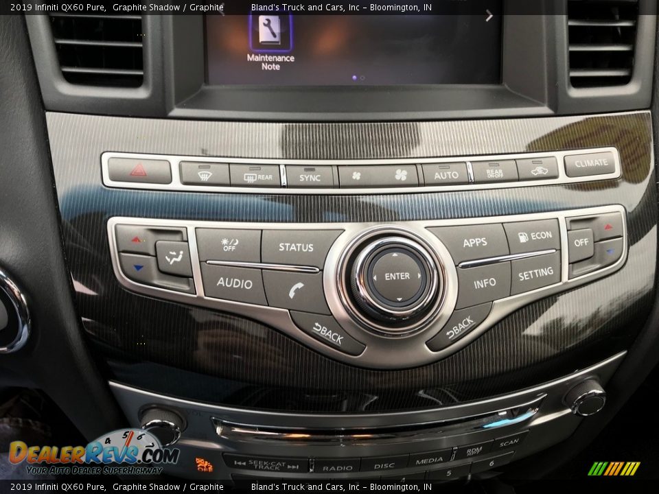 2019 Infiniti QX60 Pure Graphite Shadow / Graphite Photo #26