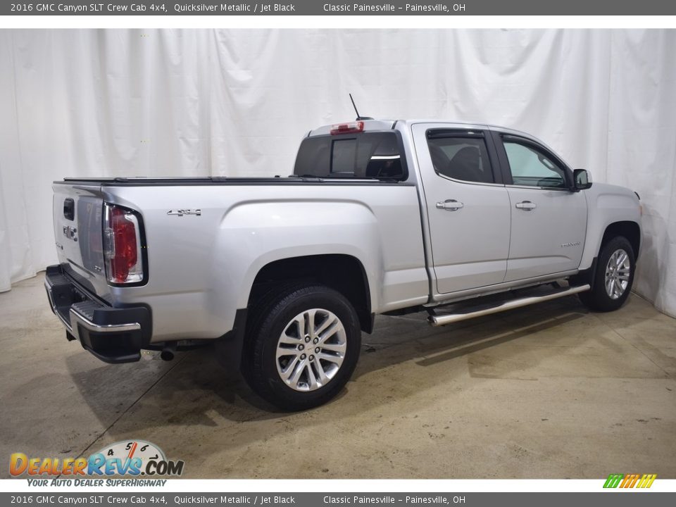 2016 GMC Canyon SLT Crew Cab 4x4 Quicksilver Metallic / Jet Black Photo #2