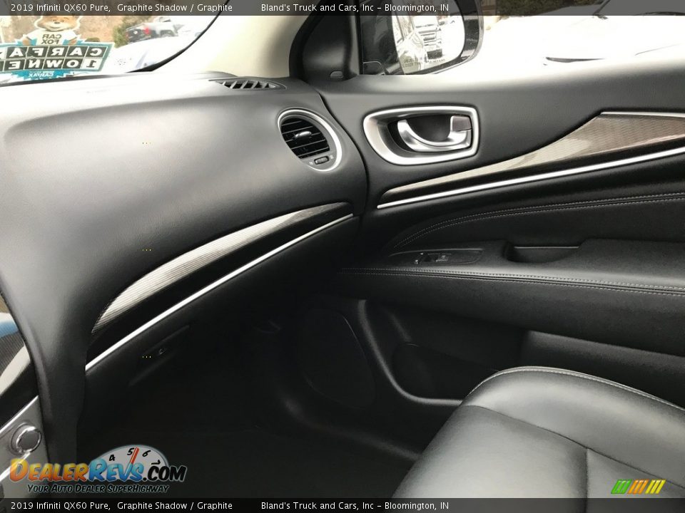 2019 Infiniti QX60 Pure Graphite Shadow / Graphite Photo #30