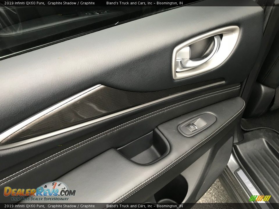 2019 Infiniti QX60 Pure Graphite Shadow / Graphite Photo #32