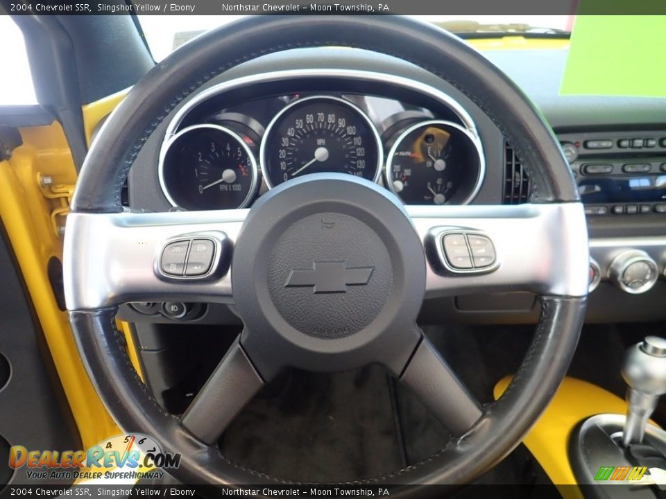 2004 Chevrolet SSR Slingshot Yellow / Ebony Photo #16