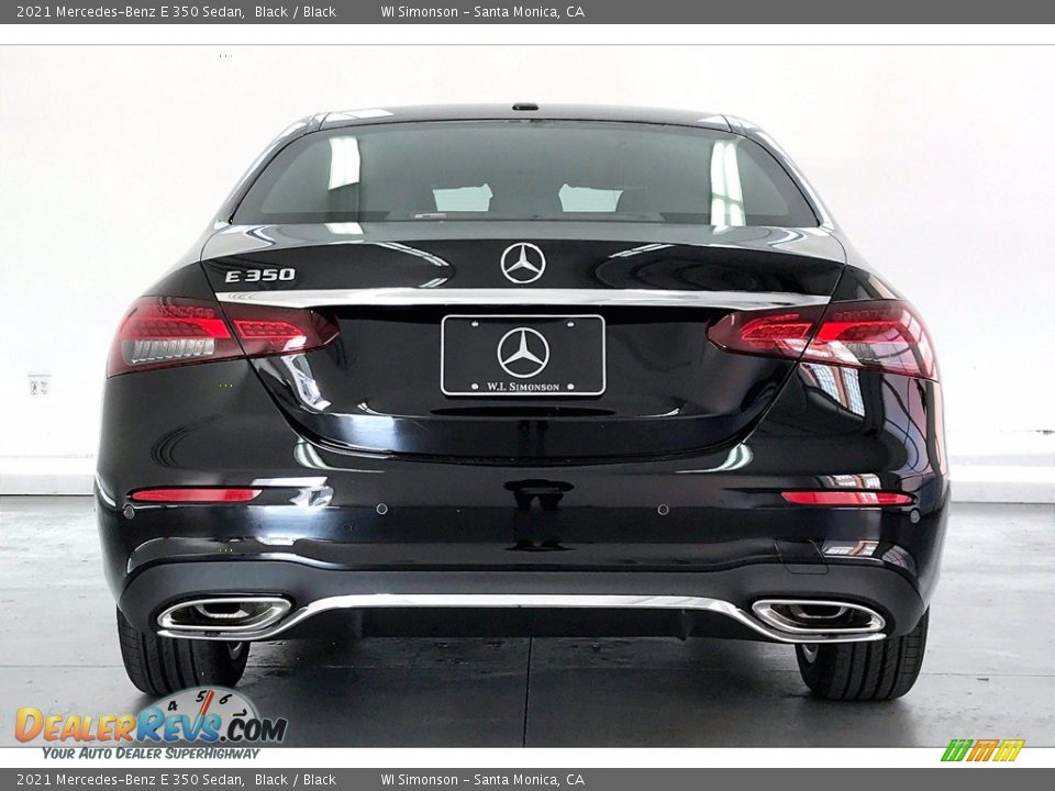 2021 Mercedes-Benz E 350 Sedan Black / Black Photo #3