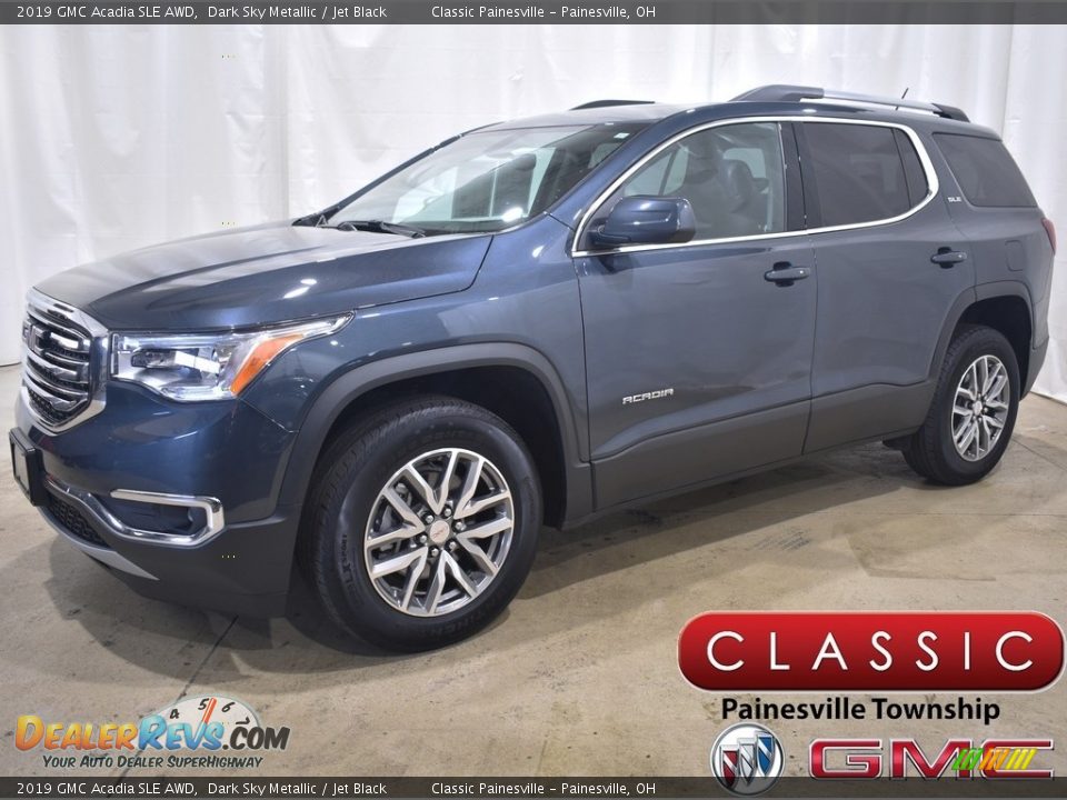 2019 GMC Acadia SLE AWD Dark Sky Metallic / Jet Black Photo #1