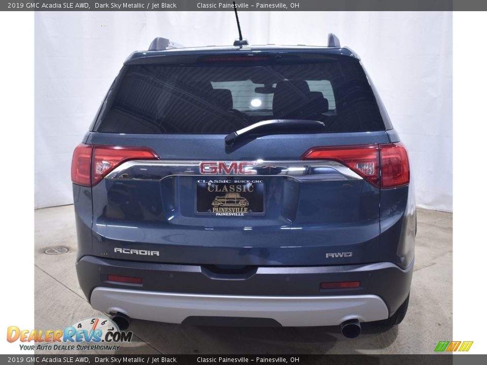 2019 GMC Acadia SLE AWD Dark Sky Metallic / Jet Black Photo #3