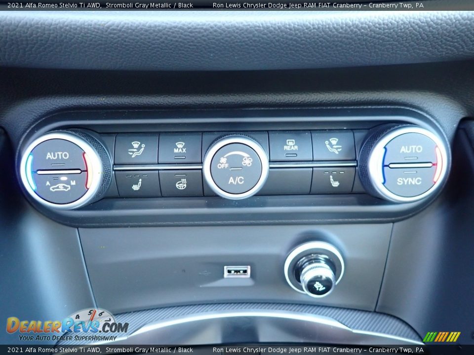 Controls of 2021 Alfa Romeo Stelvio Ti AWD Photo #20