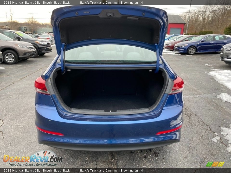 2018 Hyundai Elantra SEL Electric Blue / Black Photo #9