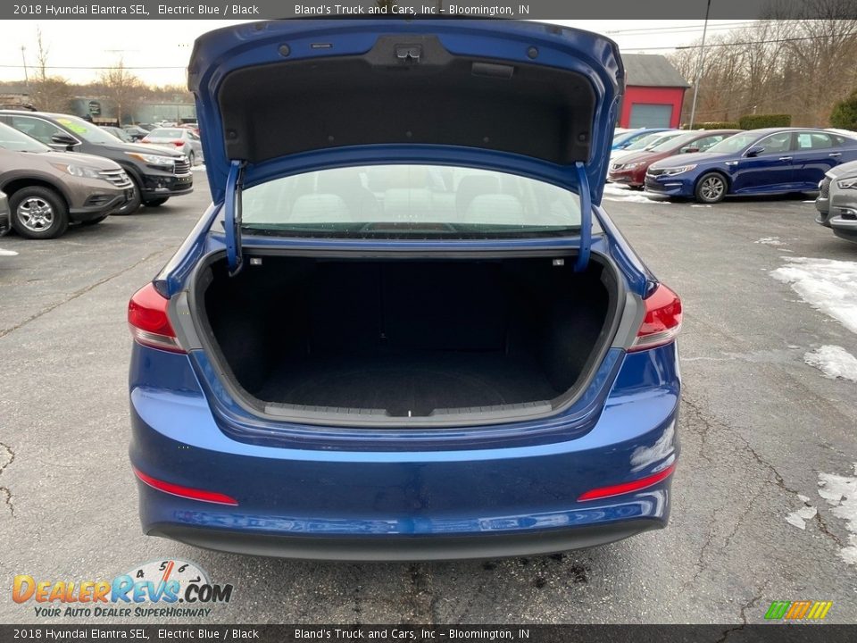 2018 Hyundai Elantra SEL Electric Blue / Black Photo #9