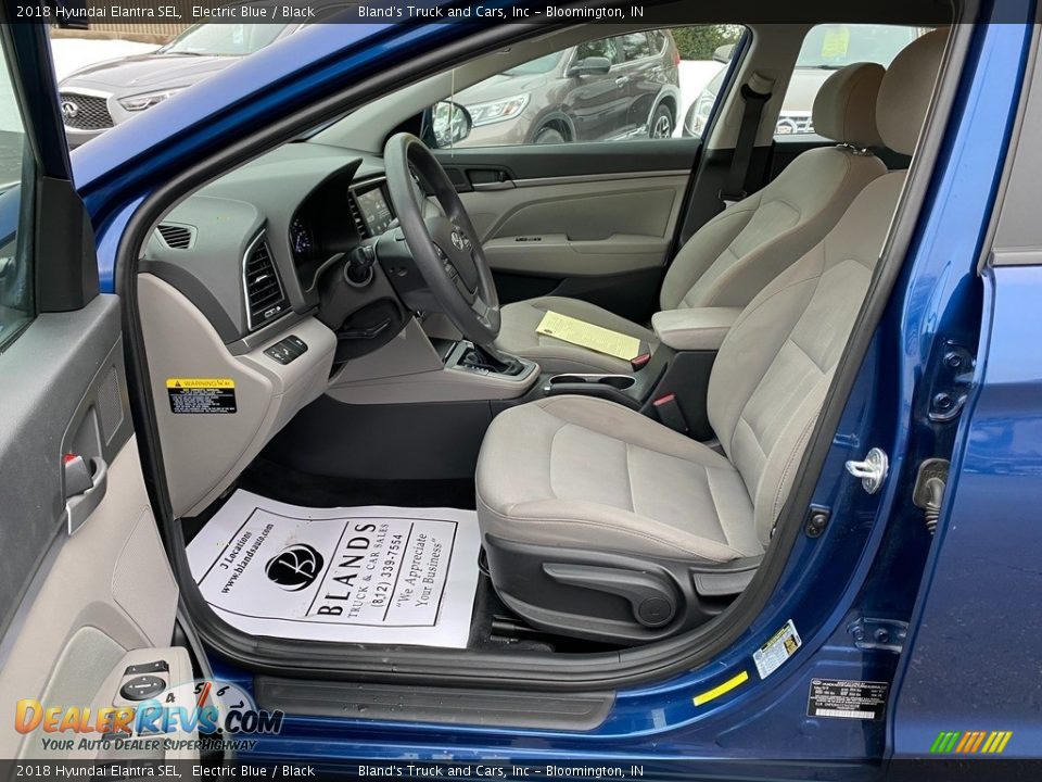 2018 Hyundai Elantra SEL Electric Blue / Black Photo #13