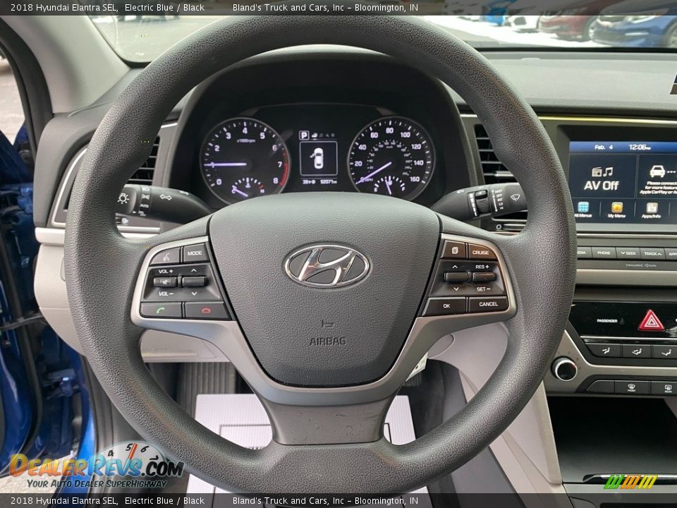 2018 Hyundai Elantra SEL Electric Blue / Black Photo #15