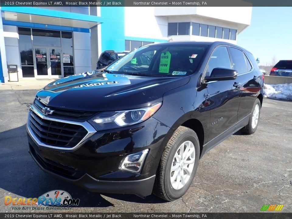 2019 Chevrolet Equinox LT AWD Mosaic Black Metallic / Jet Black Photo #2