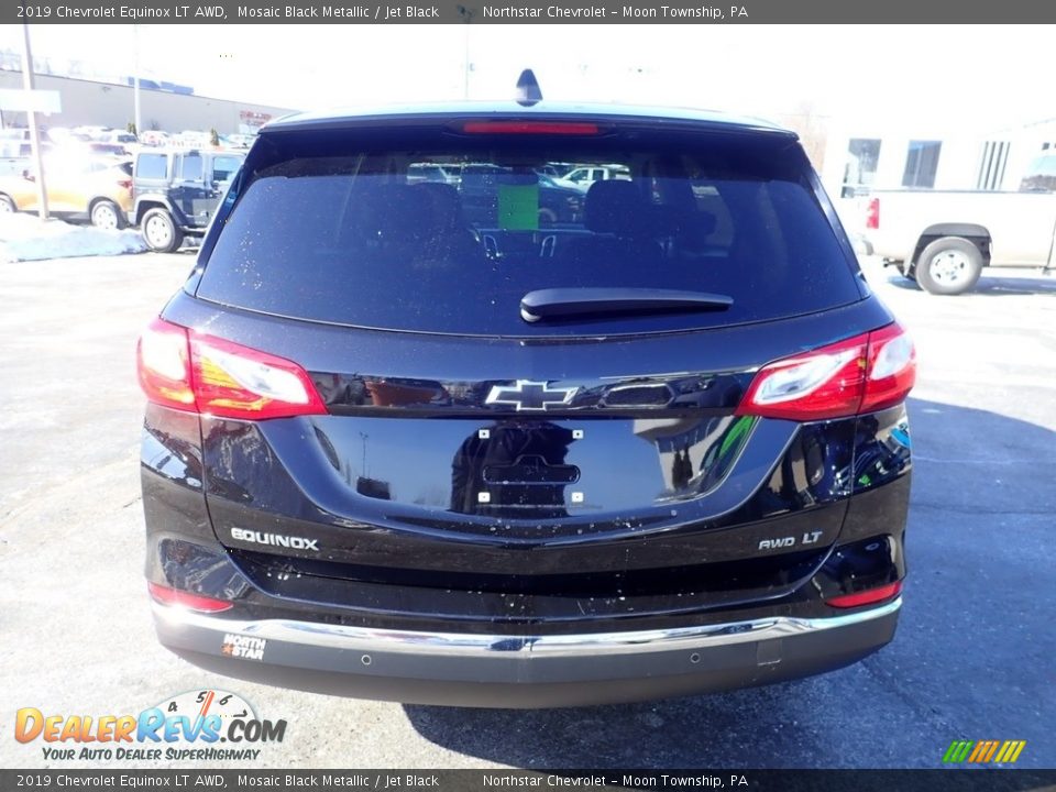 2019 Chevrolet Equinox LT AWD Mosaic Black Metallic / Jet Black Photo #6