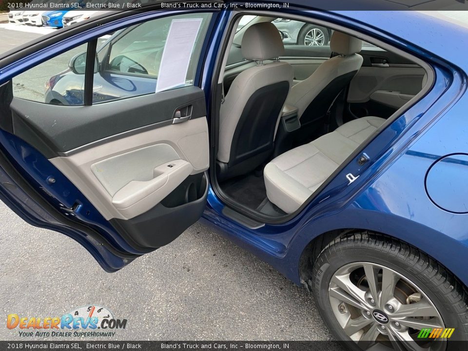 2018 Hyundai Elantra SEL Electric Blue / Black Photo #29