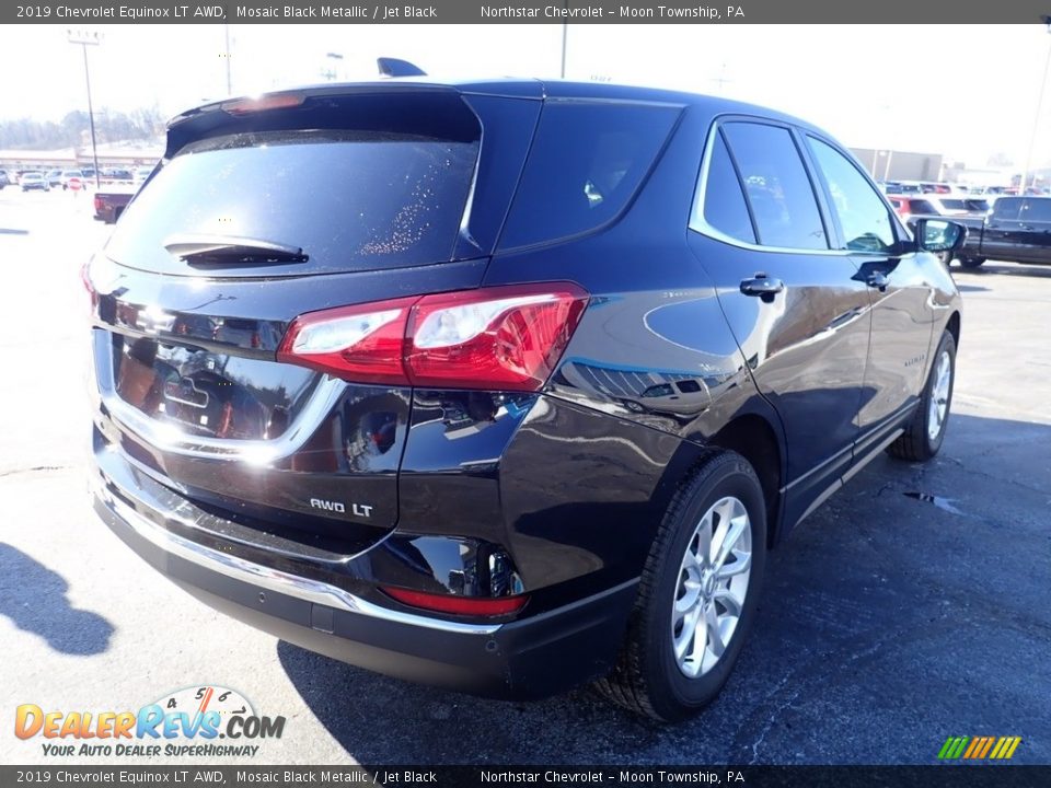 2019 Chevrolet Equinox LT AWD Mosaic Black Metallic / Jet Black Photo #8