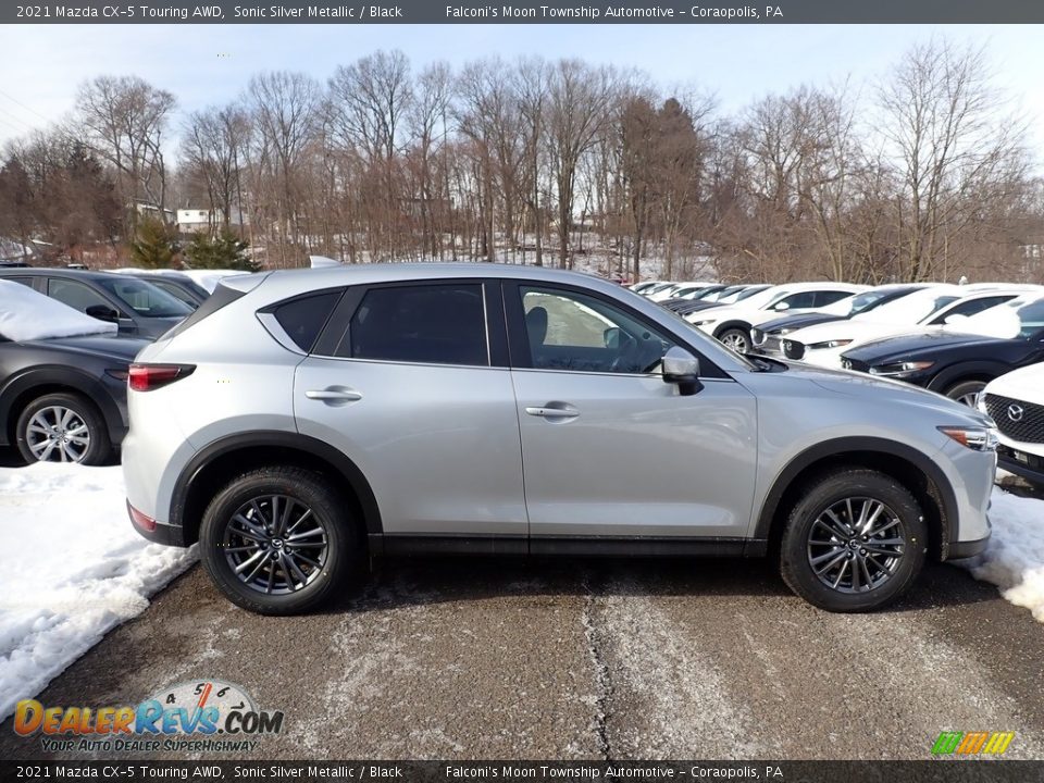 2021 Mazda CX-5 Touring AWD Sonic Silver Metallic / Black Photo #1