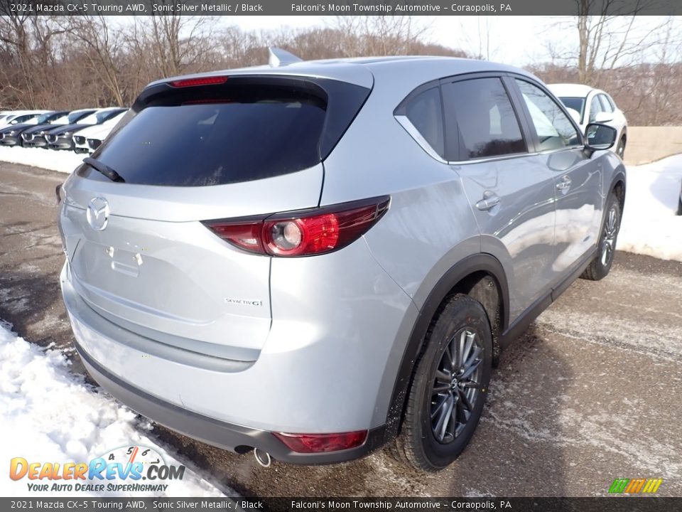 2021 Mazda CX-5 Touring AWD Sonic Silver Metallic / Black Photo #2