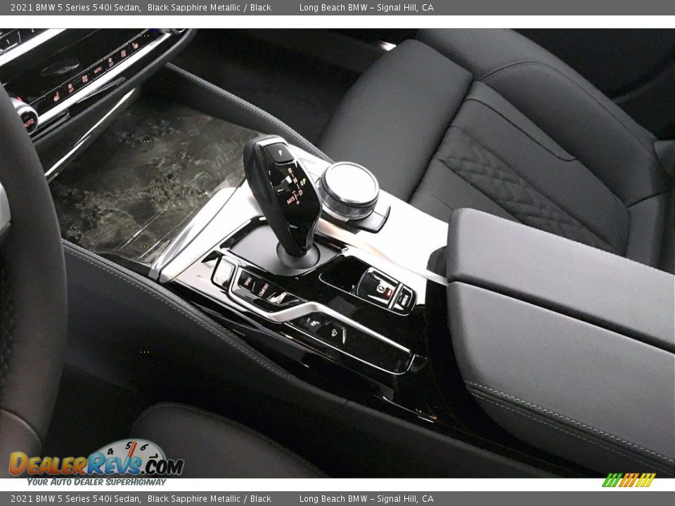 2021 BMW 5 Series 540i Sedan Black Sapphire Metallic / Black Photo #8